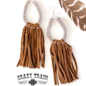 COPY - Crazy Train Rio Grande Earrings - Brown
